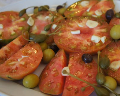 ensalada de tomate Valenciano